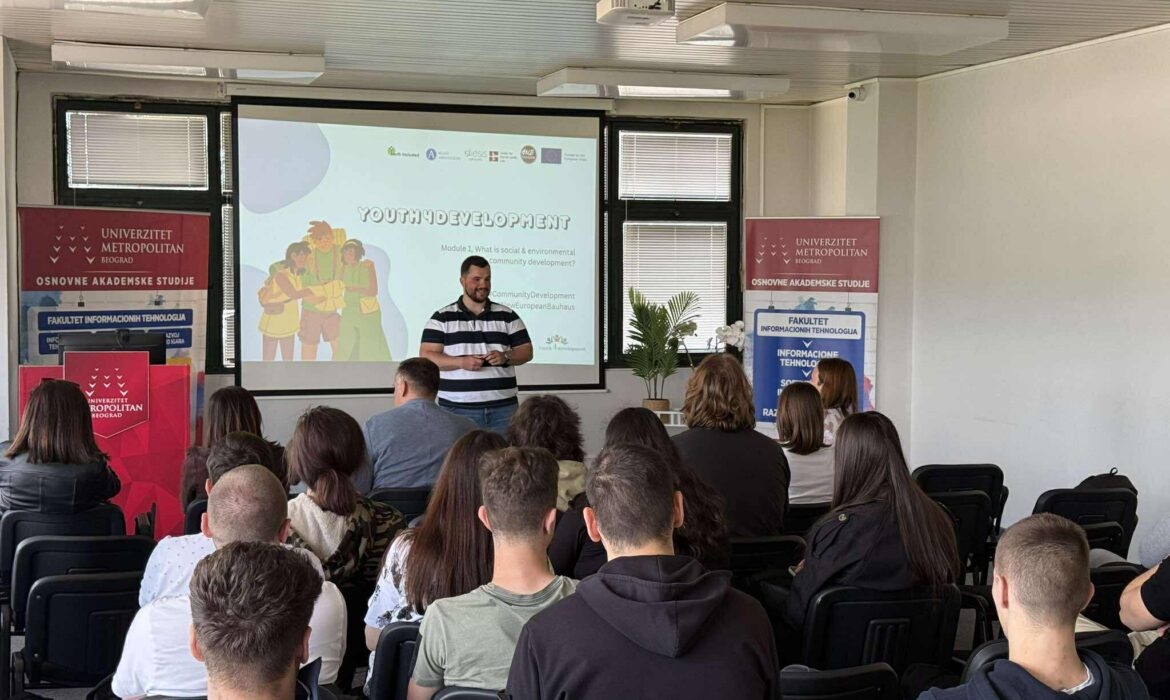 Osnaživanje mladih u lokalnim zajednicama u Nišu – Youth4Develpoment